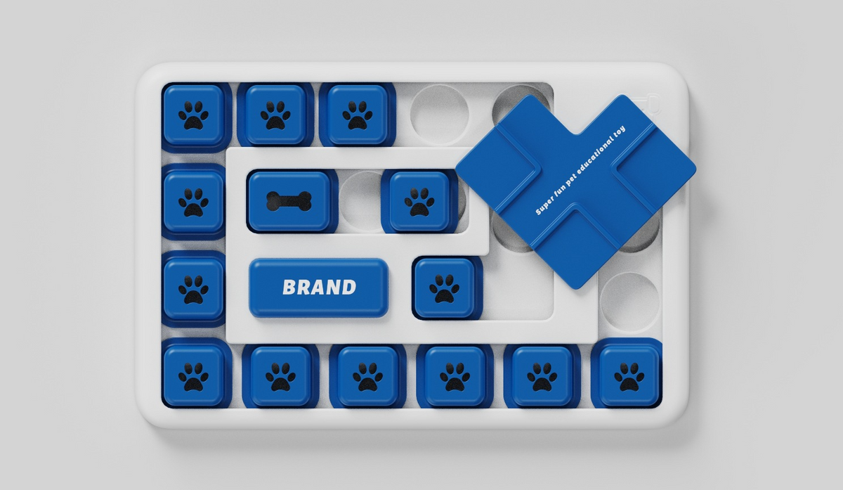 Gioco puzzle interattivo per cani – alimentazione lenta e stimolazione mentale